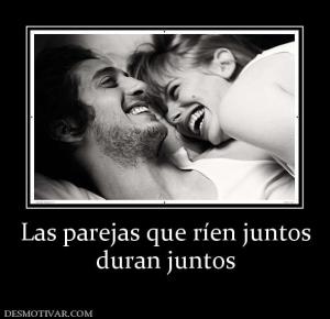Las parejas que ríen juntos duran juntos