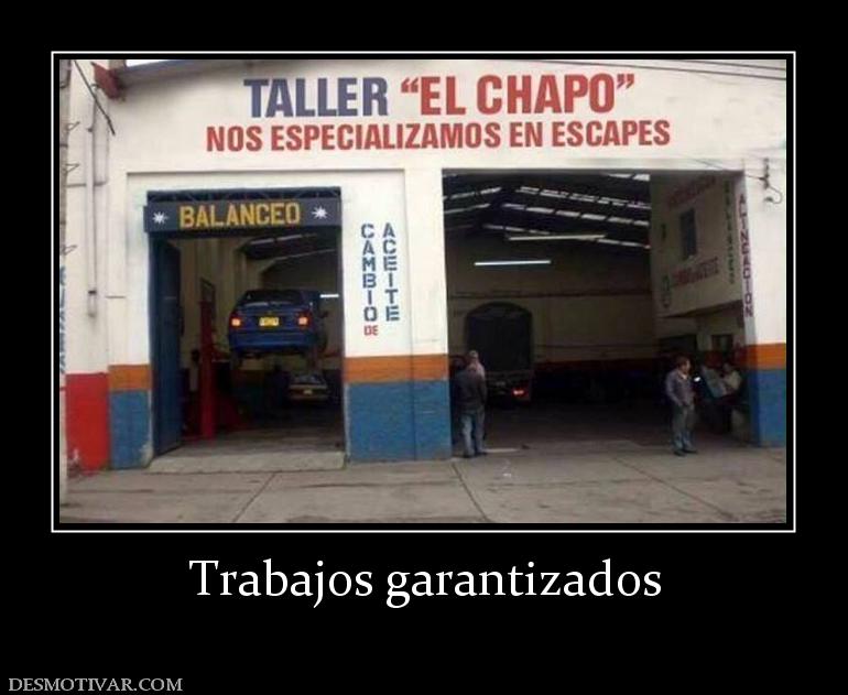 Trabajos garantizados