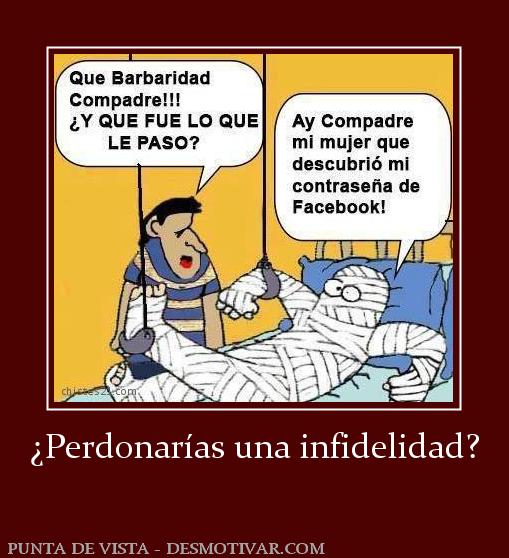 ¿Perdonarías una infidelidad?