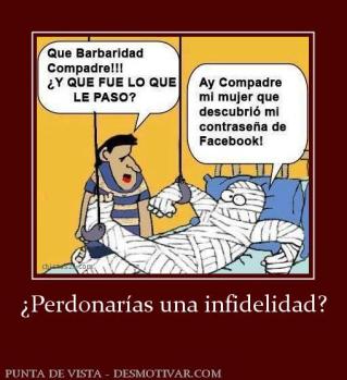 ¿Perdonarías una infidelidad?