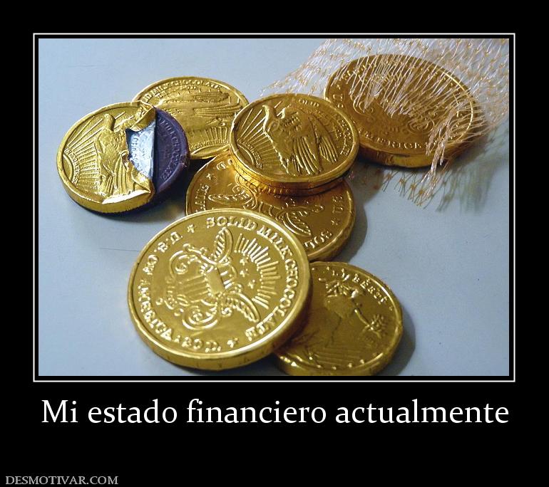 Mi estado financiero actualmente