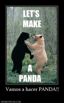 Vamos a hacer PANDA!!