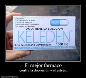 El mejor fármaco contra la depresión y el estrés.