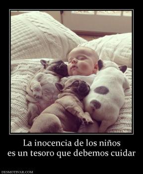 La inocencia de los niños es un tesoro que debemos cuidar