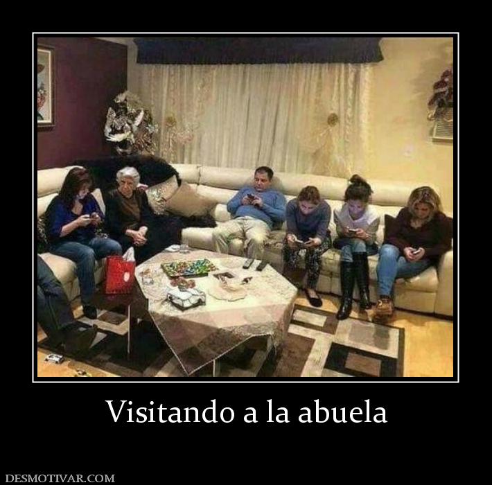 Visitando a la abuela