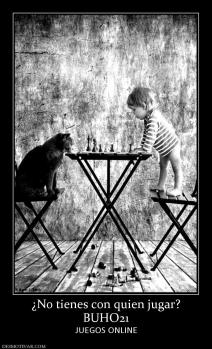 ¿No tienes con quien jugar? BUHO21 JUEGOS ONLINE