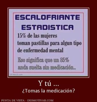 Y tú ... ¿Tomas la medicación?