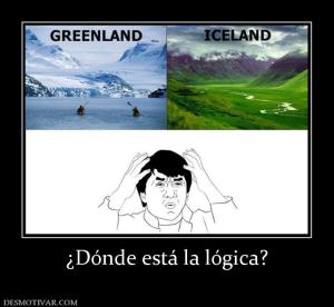 ¿Dónde está la lógica?