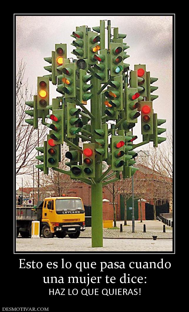 Esto es lo que pasa cuando una mujer te dice: HAZ LO QUE QUIERAS!