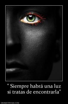 si tratas de encontrarla