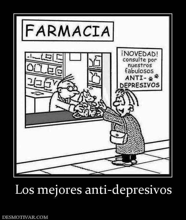 Los mejores anti-depresivos