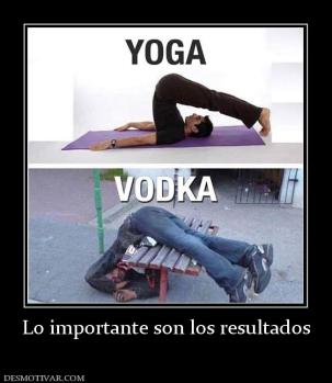 Lo importante son los resultados
