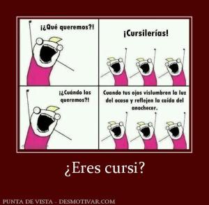 ¿Eres cursi?