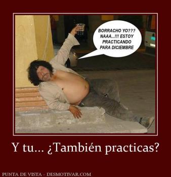 Y tu... ¿También practicas?