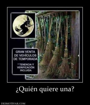 ¿Quién quiere una?