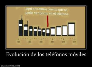 Evolución de los teléfonos móviles