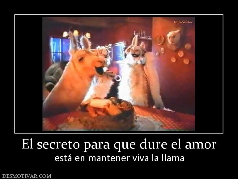 El secreto para que dure el amor está en mantener viva la llama