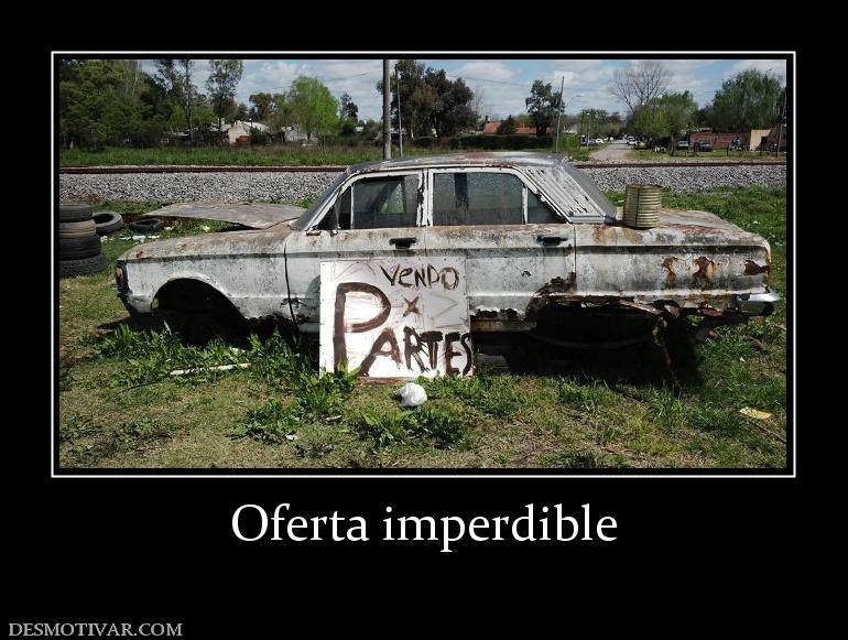 Oferta imperdible