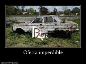Oferta imperdible