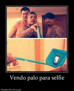Vendo palo para selfie