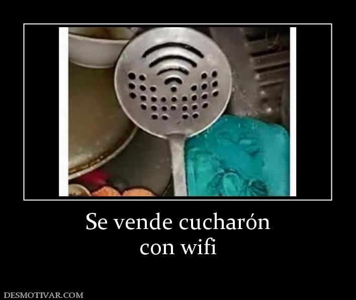 Se vende cucharón con wifi