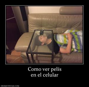 Como ver pelís en el celular