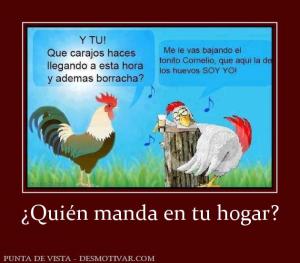 ¿Quién manda en tu hogar?