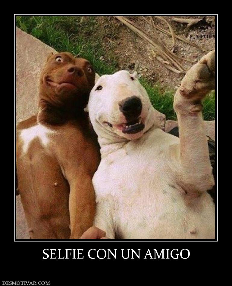 SELFIE CON UN AMIGO