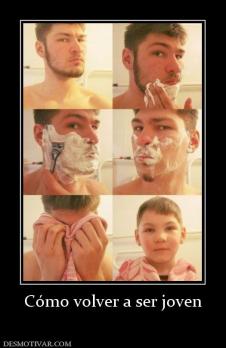 Cómo volver a ser joven