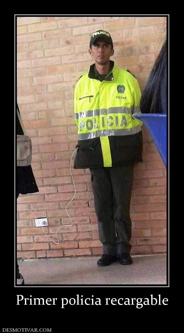 Primer policia recargable