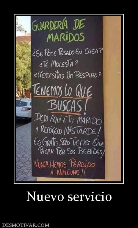 Nuevo servicio