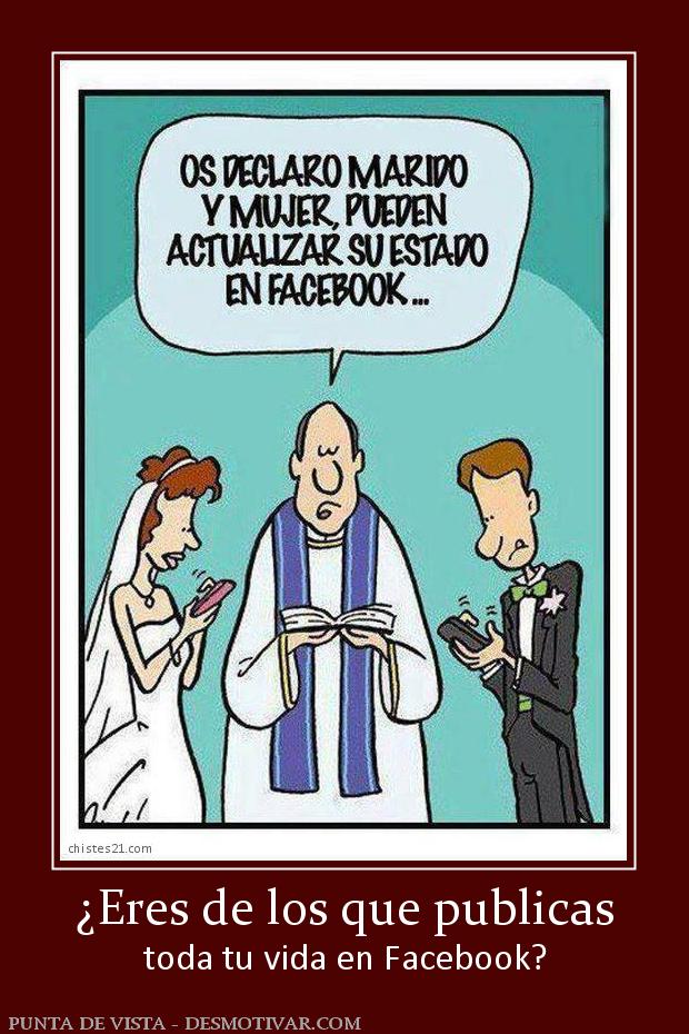 ¿Eres de los que publicas toda tu vida en Facebook?