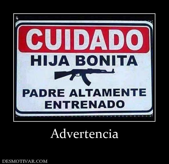 Advertencia