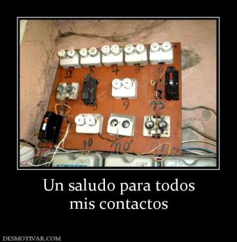 Un saludo para todos mis contactos