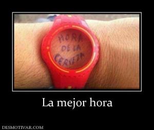 La mejor hora