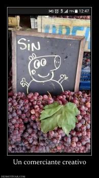 Un comerciante creativo