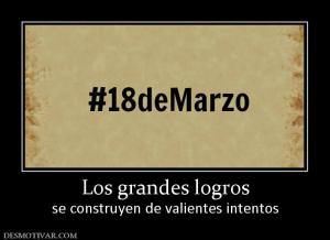 Los grandes logros se construyen de valientes intentos