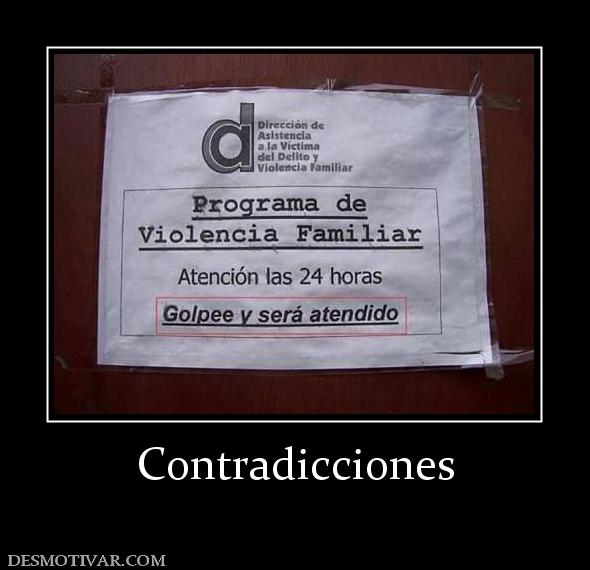 Contradicciones