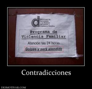 Contradicciones