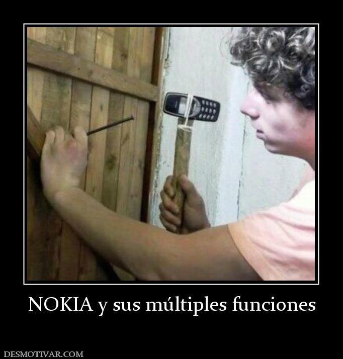 NOKIA y sus múltiples funciones