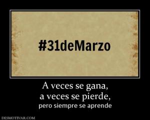 A veces se gana, a veces se pierde, pero siempre se aprende