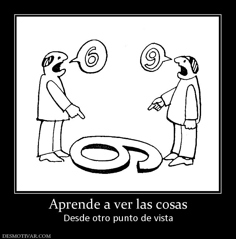 Aprende a ver las cosas Desde otro punto de vista