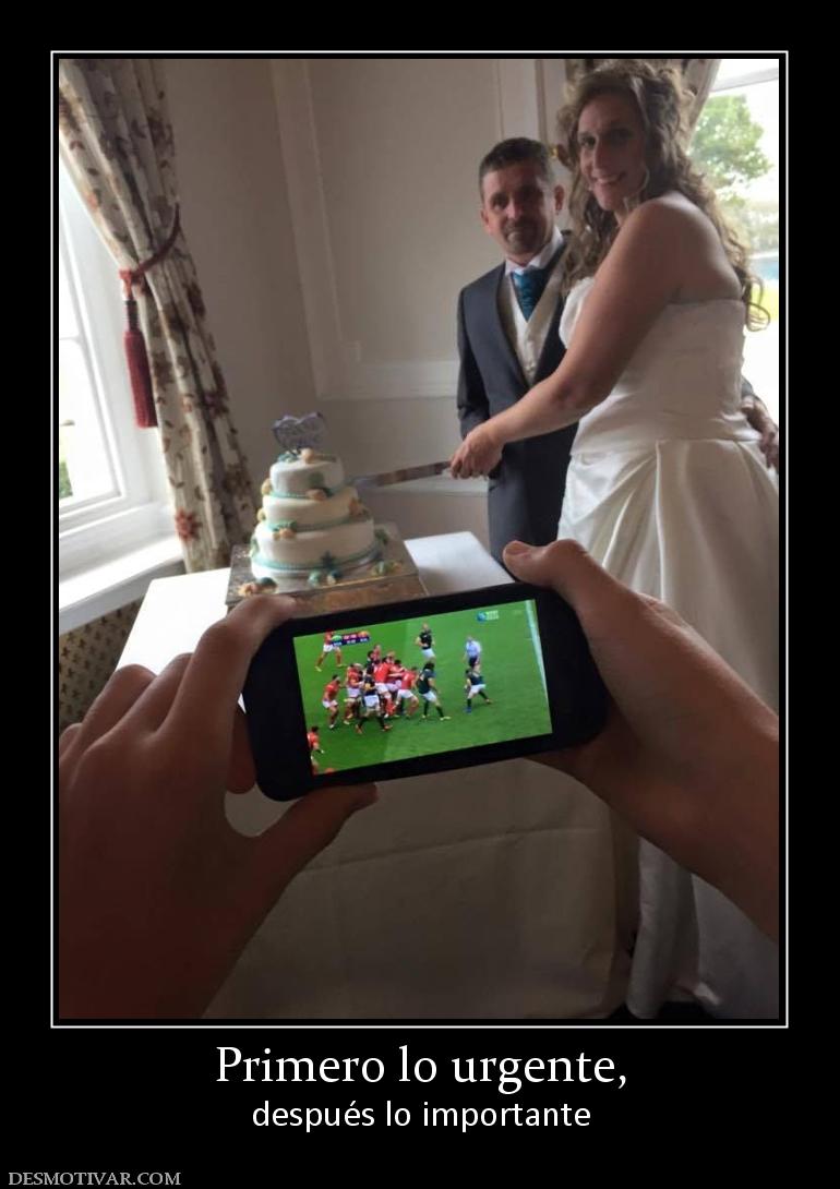 Primero lo urgente, después lo importante