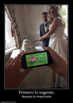 Primero lo urgente, después lo importante