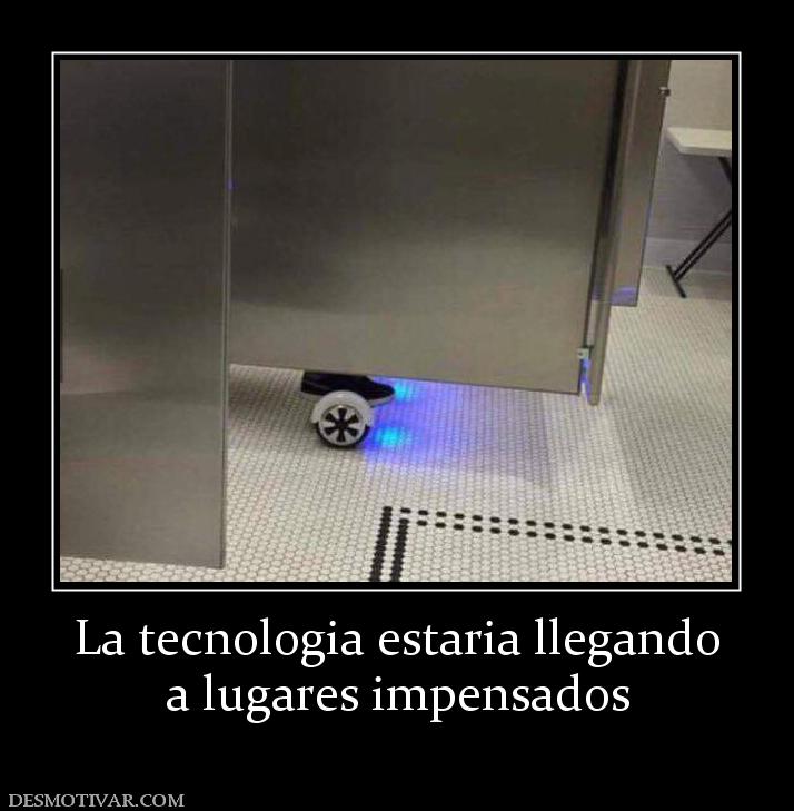 La tecnologia estaria llegando a lugares impensados