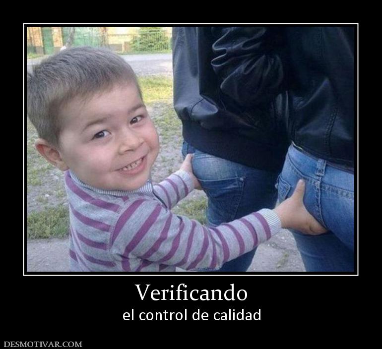 Verificando el control de calidad