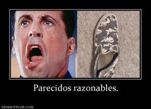 Parecidos razonables.