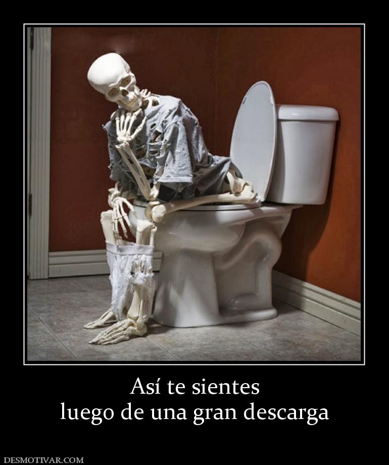 Así te sientes luego de una gran descarga