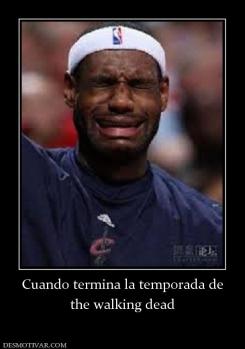 Cuando termina la temporada de the walking dead