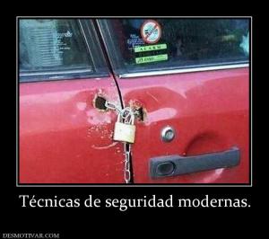 Técnicas de seguridad modernas.